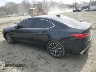 2020 Acura TLX with VIN 19UUB2F31LA002056, listed as a Copart auction lot 49848115 with 72,563 mi miles and Salvage title. Bid and sale history available at DreamBid. Image 2.