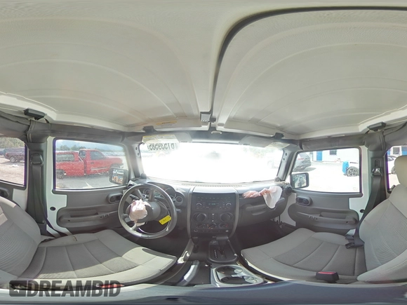 2008 Jeep Wrangler Unlimited Rubicon with VIN 1J8GA69198L547152, listed as a Copart auction lot 61539585 with 158,949 mi miles and Salvage title. Bid and sale history available at DreamBid. Image 15.