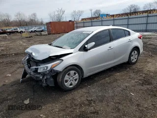 2018 Kia Forte S with VIN 3KPFL4A71JE195653, listed as a Copart auction lot 46663725 with 127,732 mi miles and Salvage Title. Bid and sale history available at carsss.com. Image 1.