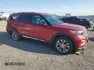 2020 Ford Explorer Limited z VIN 1FMSK8FH9LGC05967, wystawiony jako Copart lot #62001755 z przebiegiem 56 592 mil mil oraz Szkoda całkowita • Salvage title. Historia ofert i sprzedaży dostępna na DreamBid. Obrazek 4.