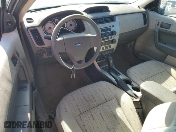 2008 Ford Focus SE with VIN 1FAHP33N28W158653, listed as a Copart auction lot 45399945 with 279,554 mi miles and Salvage Title. Bid and sale history available at carsss.com. Image 8.