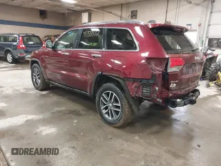 2018 Jeep Grand Cherokee Limited with VIN 1C4RJFBGXJC103685, listed as a IAAI auction lot 41758872 with 61,514 mi miles and . Bid and sale history available at DreamBid. Image 3.