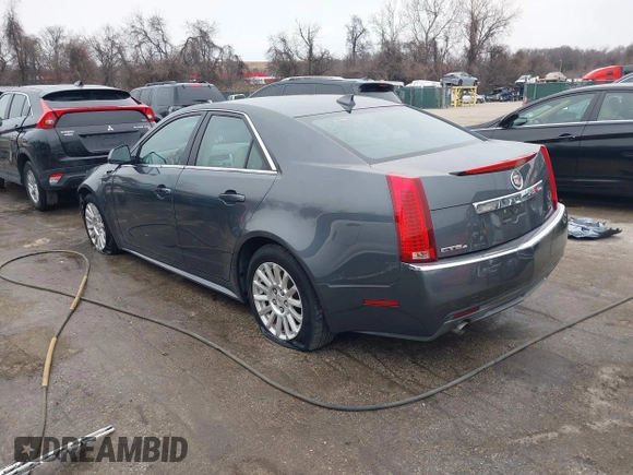 2011 Cadillac CTS Sedan Luxury with VIN 1G6DG5EY7B0163601, listed as a IAAI auction lot 41536256 with 106,523 mi miles. Bid and sale history available at carsss.com. Image 3.