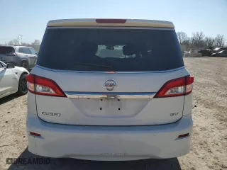 2013 Nissan Quest SV with VIN JN8AE2KP6D9063914, listed as a Copart auction lot 47398685 with 130,903 mi miles and Salvage Title. Bid and sale history available at carsss.com. Image 6.