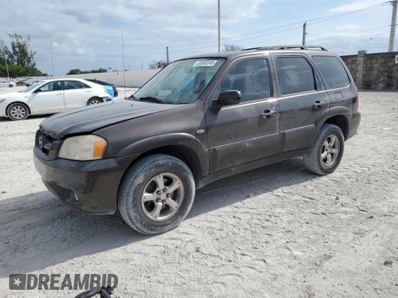 2006 Mazda Tribute S with VIN 4F2YZ04176KM25076, listed as a Copart auction lot 53693245 with 167,072 mi miles and Clean Title. Bid and sale history available at DreamBid. Image 1.