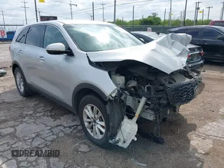 2020 Kia Sorento LX V6 with VIN 5XYPG4A56LG610186, listed as a IAAI auction lot 42049647 with 78,866 mi miles. Bid and sale history available at carsss.com. Image 1.