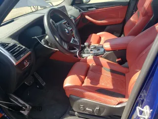 2024 BMW X3 M with VIN 5YM13EC03R9U77834, listed as a Copart auction lot 53084415 with 25,122 mi miles and Salvage Title. Bid and sale history available at carsss.com. Image 7.