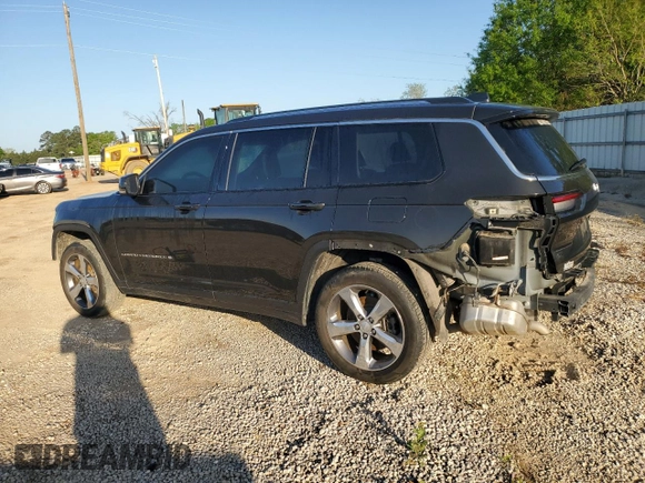 2021 Jeep Grand Cherokee Limited with VIN 1C4RJJBG1M8207797, listed as a Copart auction lot 51816255 with 60,508 mi miles and Salvage title. Bid and sale history available at DreamBid. Image 2.