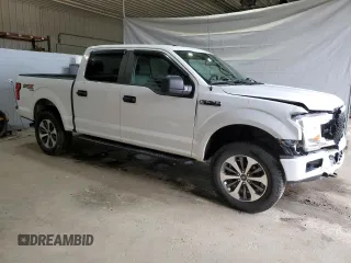 2019 Ford F-150 XL z VIN 1FTEW1E41KFD07022, wystawiony jako Copart lot #57150825 z przebiegiem 81 828 mil mil oraz Szkoda całkowita • Salvage title. Historia ofert i sprzedaży dostępna na DreamBid. Obrazek 4.