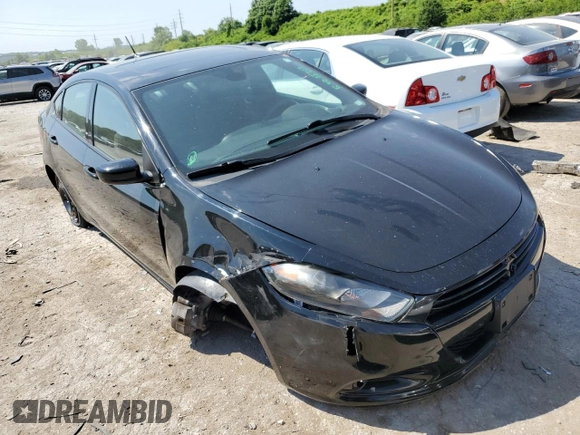 2015 Dodge Dart SXT with VIN 1C3CDFBB2FD277614, listed as a Copart auction lot 66575514 with 128,557 mi miles and Non repairable. Bid and sale history available at DreamBid. Image 4.