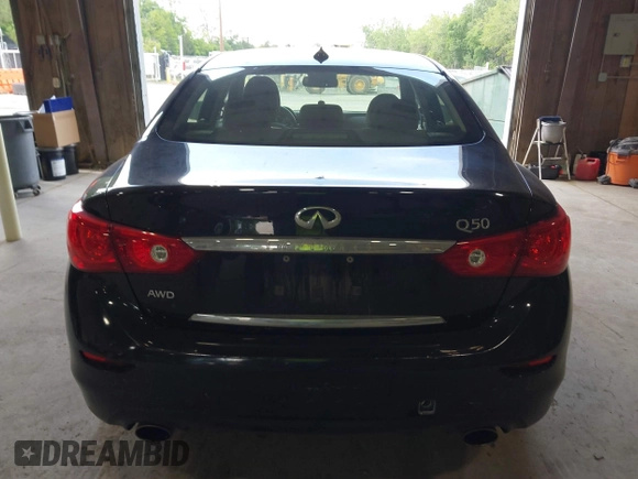 2015 Infiniti Q50 Premium z VIN JN1BV7AR9FM423471, wystawiony jako IAAI lot #42641857 z przebiegiem 86 919 mil mil oraz . Historia ofert i sprzedaży dostępna na DreamBid. Obrazek 16.