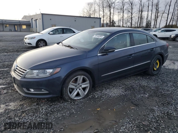 2013 Volkswagen CC Sport with VIN WVWBP7ANXDE539872, listed as a Copart auction lot 79144084 with 128,050 mi miles and Salvage Title. Bid and sale history available at DreamBid. Image 1.