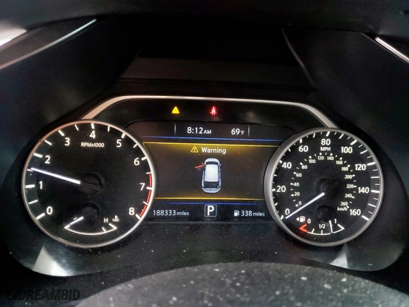 2015 Nissan Murano SV with VIN 5N1AZ2MH8FN212951, listed as a Copart auction lot 50991805 with 188,333 mi miles and Salvage Title. Bid and sale history available at carsss.com. Image 9.