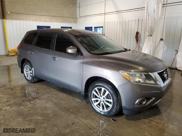 2015 Nissan Pathfinder S with VIN 5N1AR2MN1FC630902, listed as a Copart auction lot 72600904 with 180,228 mi miles and Clean Title. Bid and sale history available at carsss.com. Image 4.