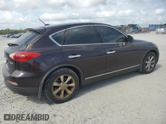 2008 Infiniti EX Journey with VIN JNKAJ09F28M352685, listed as a Copart auction lot 77555454 with 122,414 mi miles and Clean Title. Bid and sale history available at DreamBid. Image 3.