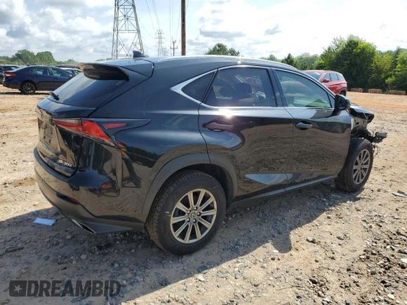 2019 Lexus NX 300 with VIN JTJYARBZ0K2144314, listed as a Copart auction lot 60887035 with 60,606 mi miles and Salvage title. Bid and sale history available at DreamBid. Image 3.
