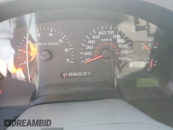 2006 Ford F-150 XLT with VIN 1FTRW12W46KD91194, listed as a Copart auction lot 46920225 with 373,732 mi miles and Salvage title. Bid and sale history available at DreamBid. Image 9.