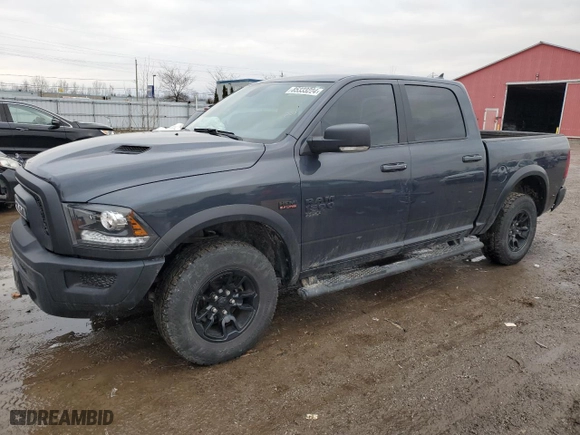 2021 Ram 1500 Classic Warlock with VIN 1C6RR7LT1MS557013, listed as a Copart auction lot 85333224 with 79,535 mi miles and Salvage Title. Bid and sale history available at carsss.com. Image 1.