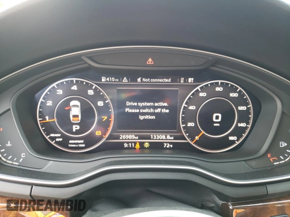 2019 Audi A5 Sportback Premium Plus with VIN WAUBNCF55KA089055, listed as a Copart auction lot 60196283 with 26,989 mi miles. Bid and sale history available at carsss.com. Image 9.
