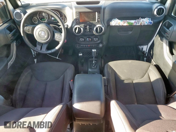 2016 Jeep Wrangler Unlimited Sahara z VIN 1C4HJWEG6GL218719, wystawiony jako Copart lot #56065235 z przebiegiem 96 061 mil mil oraz Szkoda całkowita • Salvage title. Historia ofert i sprzedaży dostępna na DreamBid. Obrazek 8.