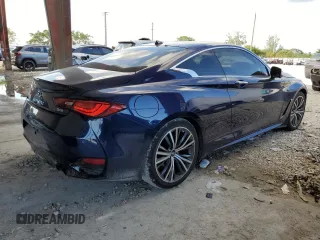 2021 Infiniti Q60 Luxe with VIN JN1EV7KK2MM410914, listed as a Copart auction lot 68138022 with 13,107 mi miles and . Bid and sale history available at carsss.com. Image 3.