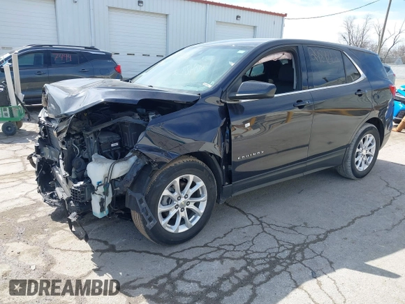 2020 Chevrolet Equinox LT with VIN 3GNAXKEV4LS591809, listed as a IAAI auction lot 41830359 with 24,452 mi miles. Bid and sale history available at carsss.com. Image 18.