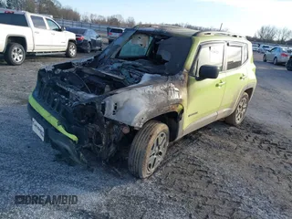 2018 Jeep Renegade Sport with VIN ZACCJBAB8JPH61103, listed as a IAAI auction lot 41366723 with Not provided miles and . Bid and sale history available at DreamBid. Image 2.