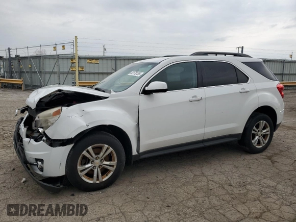 2013 Chevrolet Equinox LT with VIN 2GNFLNEK1D6403420, listed as a Copart auction lot 53170135 with 153,203 mi miles and Salvage Title. Bid and sale history available at DreamBid. Image 1.