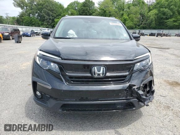 2022 Honda Pilot Special Edition with VIN 5FNYF5H27NB028049, listed as a Copart auction lot 53550535 with 49,813 mi miles and Salvage title. Bid and sale history available at DreamBid. Image 5.