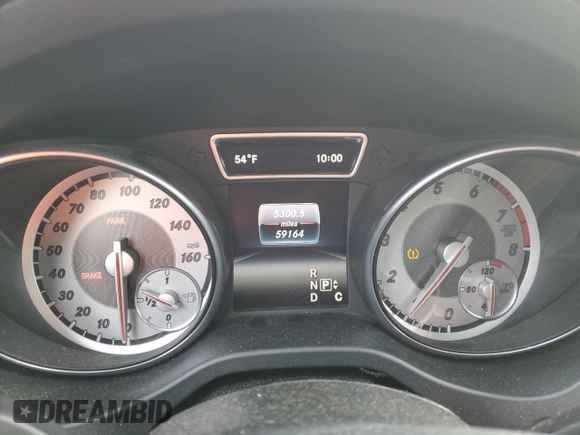 2016 Mercedes-Benz CLA with VIN WDDSJ4EBXGN366820, listed as a Copart auction lot 72882702 with 59,164 mi miles. Bid and sale history available at carsss.com. Image 9.