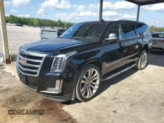 2015 Cadillac Escalade ESV Luxury with VIN 1GYS3SKJ1FR628374, listed as a Copart auction lot 54709865 with 151,471 mi miles and Clean title. Bid and sale history available at DreamBid. Image 1.