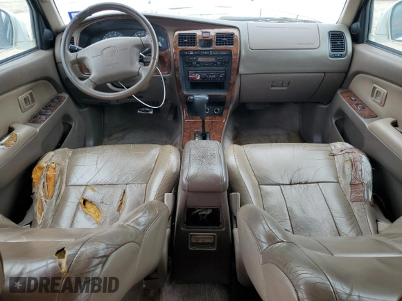 2000 Toyota 4Runner Limited with VIN JT3GN87R4Y0159106, listed as a Copart auction lot 50900905 with 350,121 mi miles and Clean Title. Bid and sale history available at DreamBid. Image 8.
