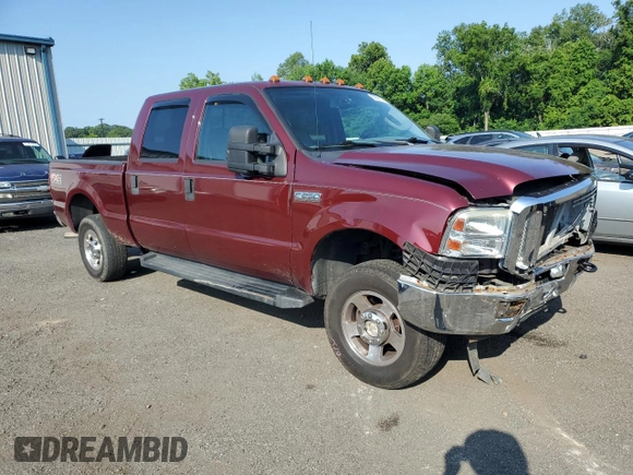 2006 Ford F-250 XL with VIN 1FTSW21536EA41022, listed as a Copart auction lot 62301375 with 122,922 mi miles and Salvage title. Bid and sale history available at DreamBid. Image 4.