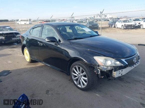 2009 Lexus IS 250 with VIN JTHCK262692030454, listed as a IAAI auction lot 41788536 with 171,635 mi miles and . Bid and sale history available at DreamBid. Image 1.