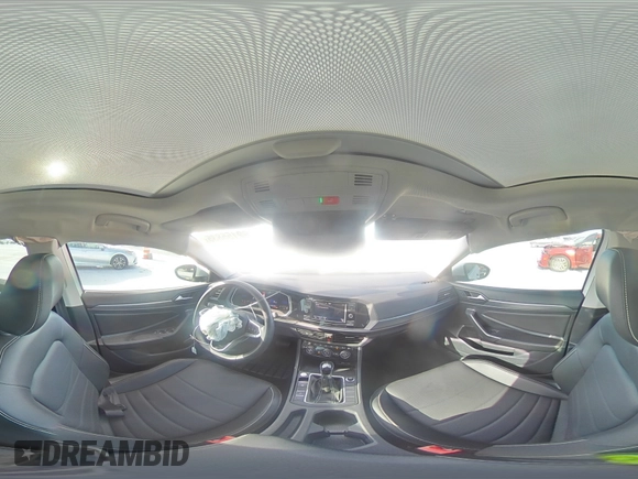 2023 Volkswagen Jetta SE with VIN 3VW7M7BUXPM012544, listed as a Copart auction lot 62155835 with 19,369 mi miles and Salvage title. Bid and sale history available at DreamBid. Image 15.