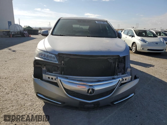 2016 Acura MDX w/Tech with VIN 5FRYD3H43GB015893, listed as a Copart auction lot 89401505 with 125,196 mi miles and Salvage Title. Bid and sale history available at carsss.com. Image 5.