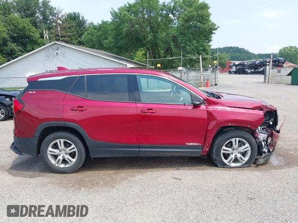 2019 GMC Terrain SLE with VIN 3GKALMEV4KL108753, listed as a IAAI auction lot 42558445 with 66,025 mi miles and . Bid and sale history available at DreamBid. Image 14.