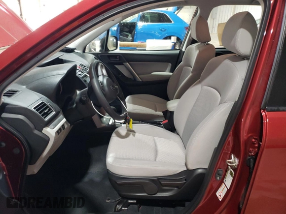2018 Subaru Forester z VIN JF2SJABC4JH404359, wystawiony jako Copart lot #59132405 z przebiegiem 28 805 mil mil oraz Szkoda całkowita • Salvage title. Historia ofert i sprzedaży dostępna na DreamBid. Obrazek 7.