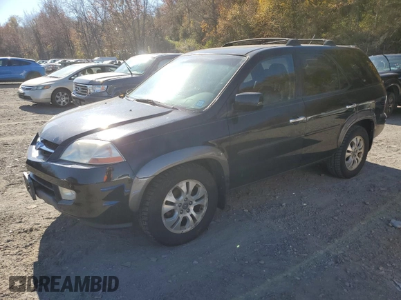 2003 Acura MDX Touring Pkg RES with VIN 2HNYD18713H534374, listed as a Copart auction lot 77466024 with 161,945 mi miles and Salvage Title. Bid and sale history available at carsss.com. Image 1.