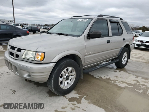 2004 Isuzu Rodeo S with VIN 4S2CK58W344311048, listed as a Copart auction lot 45154765 with 128,733 mi miles and Clean Title. Bid and sale history available at DreamBid. Image 1.