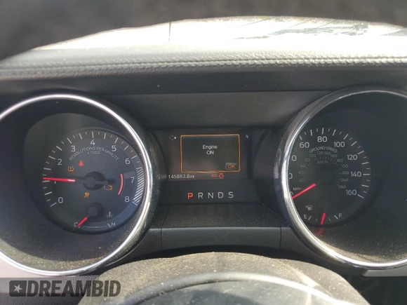 2015 Ford Mustang GT with VIN 1FA6P8CF3F5313422, listed as a Copart auction lot 55482785 with 145,883 mi miles and Salvage title. Bid and sale history available at DreamBid. Image 9.