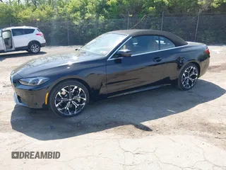 2025 BMW 4 Series 430i xDrive with VIN WBA53DB03SCT98773, listed as a IAAI auction lot 42061005 with 2,985 mi miles and . Bid and sale history available at carsss.com. Image 18.