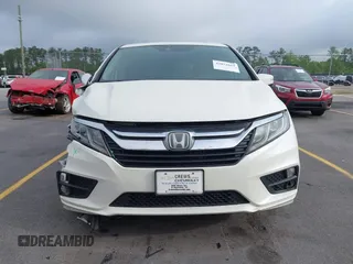 2019 Honda Odyssey EX-L with VIN 5FNRL6H70KB083596, listed as a IAAI auction lot 42072667 with 153,087 mi miles and . Bid and sale history available at DreamBid. Image 12.