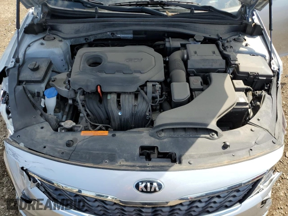 2020 Kia Optima LX z VIN 5XXGT4L37LG427763, wystawiony jako Copart lot #54262455 z przebiegiem 26 965 mil mil oraz Szkoda całkowita • Salvage title. Historia ofert i sprzedaży dostępna na DreamBid. Obrazek 11.