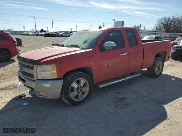 2013 Chevrolet Silverado 1500 LT with VIN 1GCRCSE01DZ136903, listed as a Copart auction lot 46190105 with 207,432 mi miles and Salvage Title. Bid and sale history available at carsss.com. Image 1.