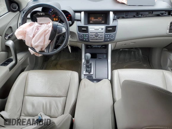 2010 Acura RDX with VIN 5J8TB1H28AA004636, listed as a Copart auction lot 52723855 with 123,569 mi miles and Salvage Title. Bid and sale history available at carsss.com. Image 8.