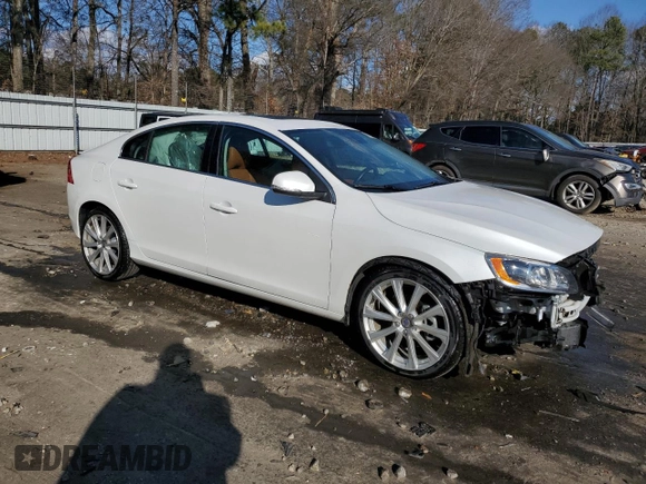 2018 Volvo S60 Inscription Platinum with VIN LYV402HM5JB171836, listed as a Copart auction lot 87188164 with 80,682 mi miles and Salvage title. Bid and sale history available at DreamBid. Image 4.
