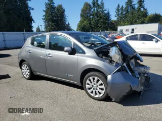 2017 Nissan LEAF SL with VIN 1N4BZ0CP2HC301618, listed as a Copart auction lot 67617593 with 0 mi miles. Bid and sale history available at carsss.com. Image 4.