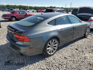 2015 Audi A7 3.0 Prestige with VIN WAU2GAFC4FN015153, listed as a Copart auction lot 60092214 with Not Provided miles and Salvage Title. Bid and sale history available at carsss.com. Image 3.