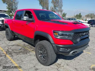 2022 Ram 1500 TRX with VIN 1C6SRFU91NN354363, listed as a IAAI auction lot 41537698 with 15,804 mi miles. Bid and sale history available at carsss.com. Image 1.